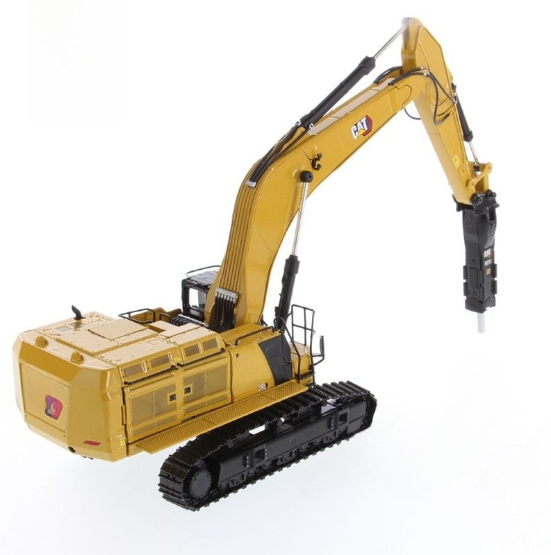 DM 1/50 Scala Escavatore Pesante con Martello Demolitore e Pinza per Demolizione Modello Costruzione 85709