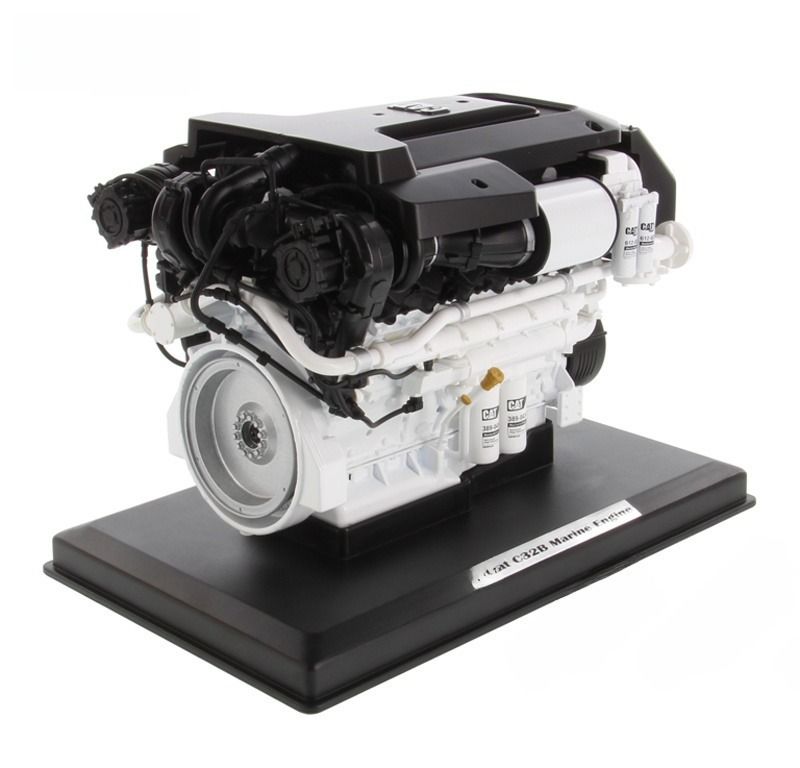 Modello in lega in scala 1/12 del gruppo elettrogeno con motore C32B Edizione Speciale 85707