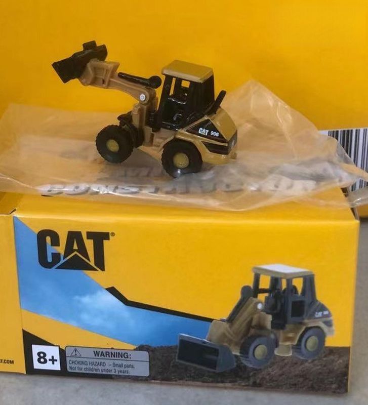 Autentico set di veicoli da costruzione in miniatura in scala 1:50 in lega, giocattolo 85980CB-CASE MINI