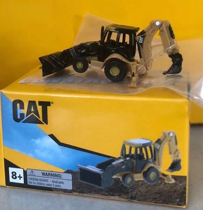 Autentico set di veicoli da costruzione in miniatura in scala 1:50 in lega, giocattolo 85980CB-CASE MINI