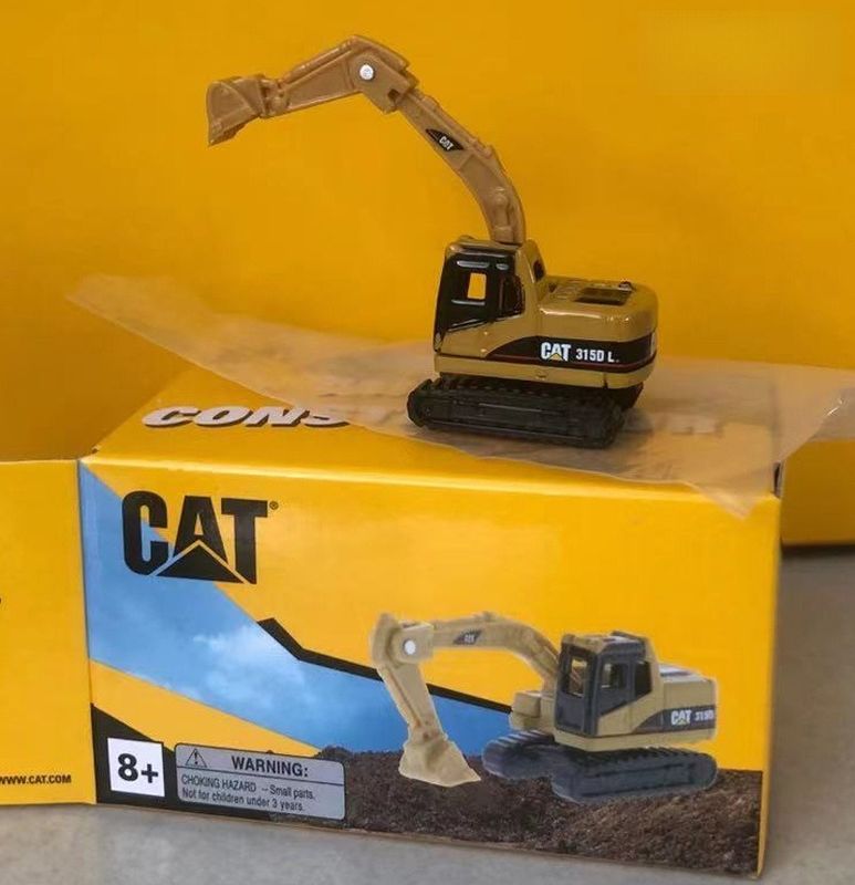 Autentico set di veicoli da costruzione in miniatura in scala 1:50 in lega, giocattolo 85980CB-CASE MINI