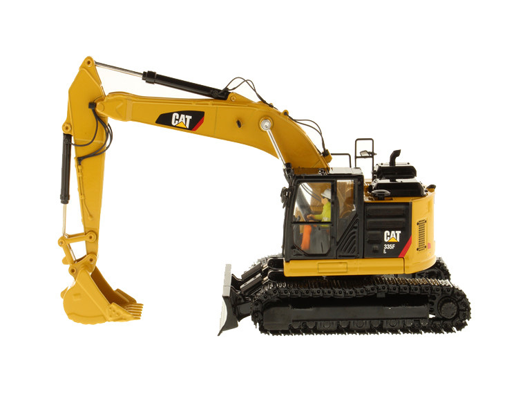 Master 335F Escavatore idraulico a rotazione a scala 1:50 Veicolo di ingegneria modello 85925