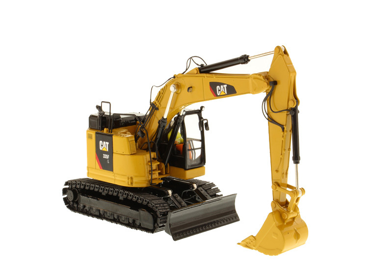 Master 335F Escavatore idraulico a rotazione a scala 1:50 Veicolo di ingegneria modello 85925