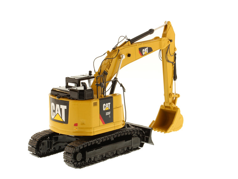 Master 335F Escavatore idraulico a rotazione a scala 1:50 Veicolo di ingegneria modello 85925