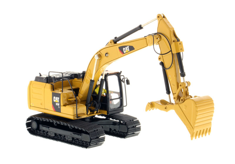 DM Ingegneria veicolo 1:50 Scala CAT 323F L Diecast escavatore modello 85924C regalo giocattolo