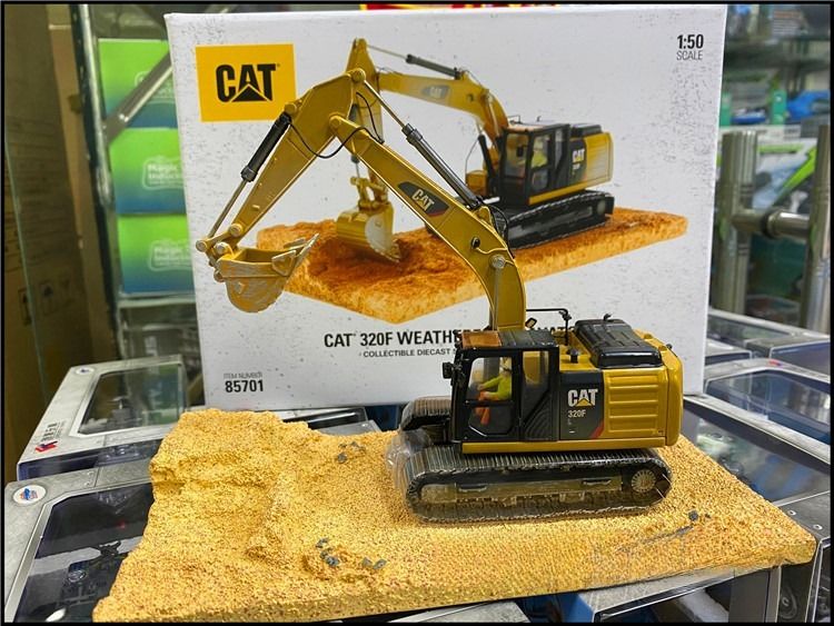 Diecast Masters DM 85701 cat 320F Escavatore idraulico 1:50 Modello di ingegneria Diecast