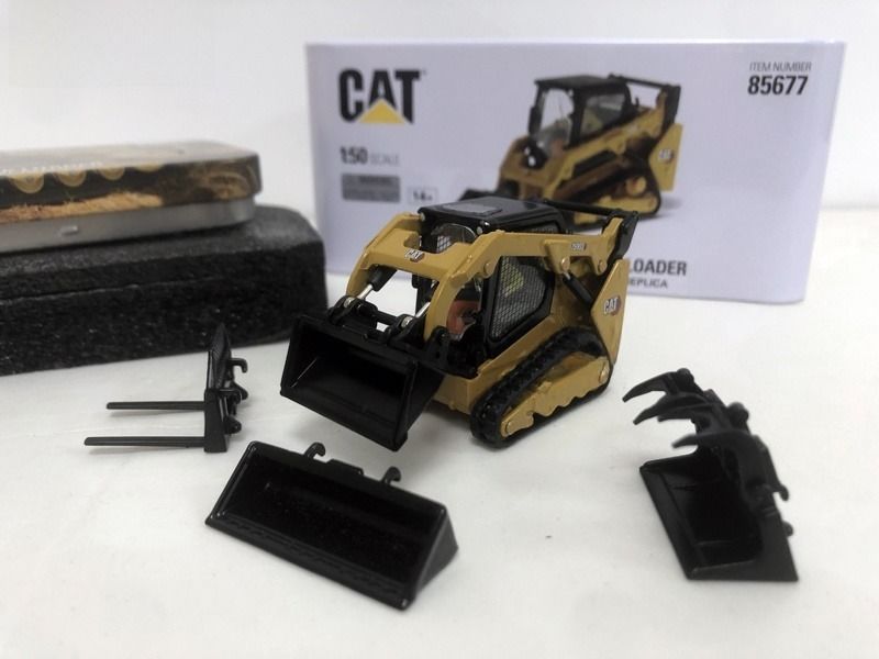 DM 259D3 Tracked Skid Steer Loader Alloy Modello 1:50 Scala 85677 Versione standard
