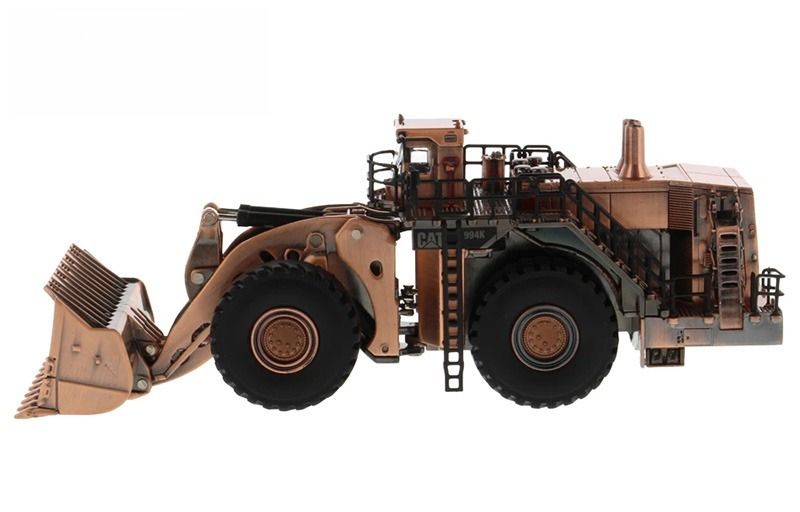 Diecast Masters 994K Wheel Loader Copper Alloy Engineering Vehicle 1:125 Scale Model 85672
