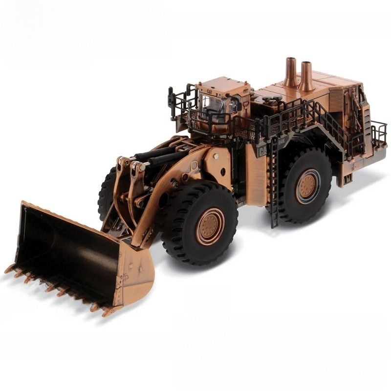 Diecast Masters 994K Wheel Loader Copper Alloy Engineering Vehicle 1:125 Scale Model 85672