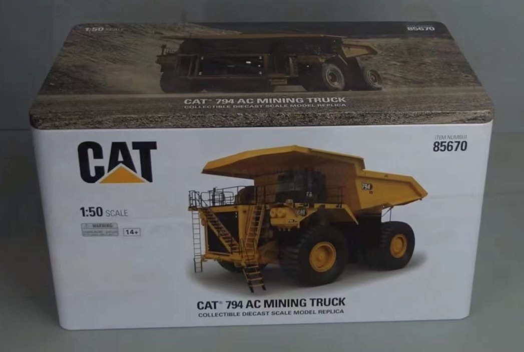 Diecast Masters 1:50 Scale CAT 794AC Super grande camion minerario trasportatore camion di scarico modello 85670