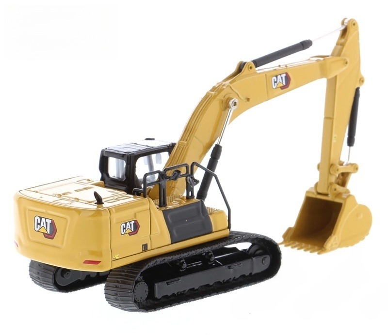 Escavatore intelligente Diecast Masters CAT 336 1:87 Veicolo di ingegneria su scala Modello 85658