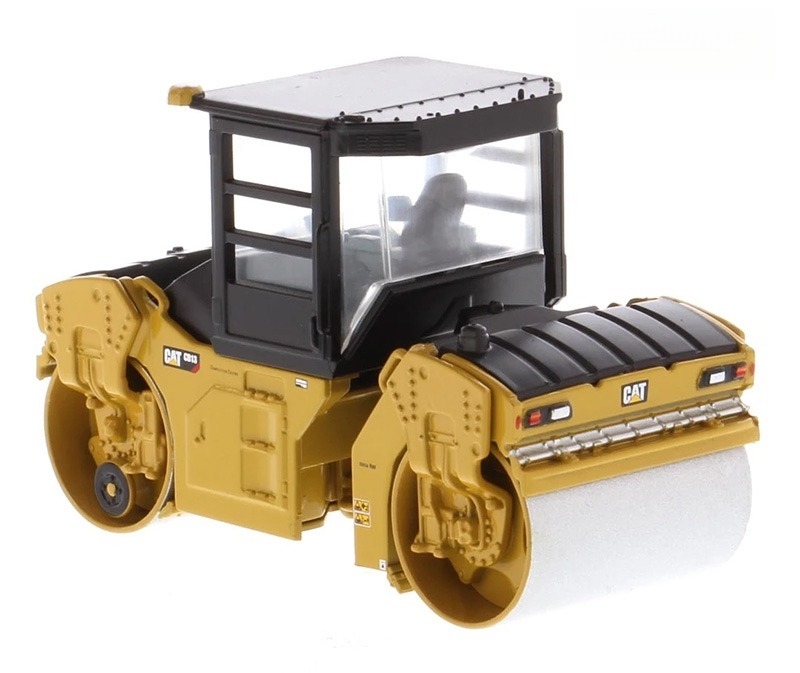1:64 DM CB-13 Vibratory Roller Diecast Modello 85631 Miniatura Ingegneria Truck Toy
