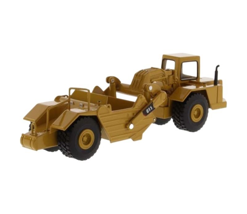 DM cat 611 Scraper Haul Truck Modello pressofuso in scala 1:64, modello di autocarro ribaltabile 85695