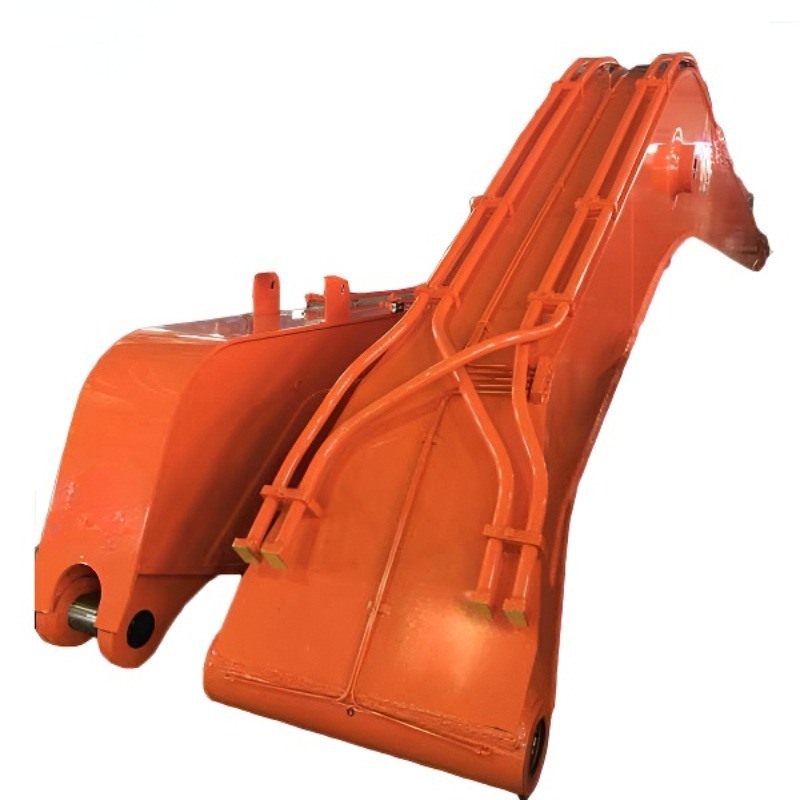 Braccio escavatore a lunga portata personalizzato da 22 metri per Cat E374 con materiale Q355B certificato CE