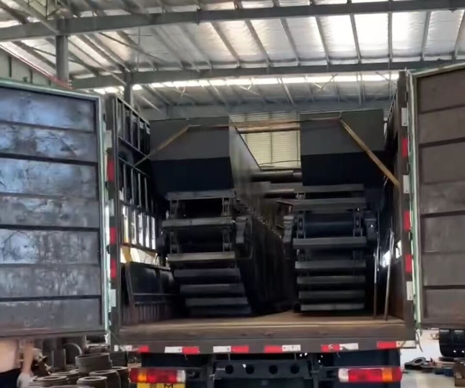 Scavatori anfibi su misura Pontoon per paludi Terreni umidi Bagna Sottocarro vari modelli Fornitore